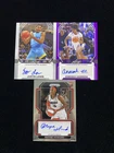 2022 Panini WNBA Prizm Rhyne Howard Justin Lewis Auto RC Rookie Lot*3 VW90