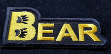 Bear Patch 1.5x3.75" iron on sew on