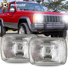 5x7"7x6" LED Headlights Original Look For Wrangler YJ 1986-1995 Jeep Cherokee XJ