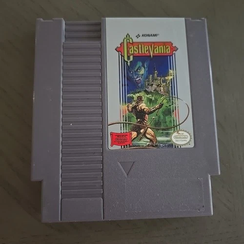 Castlevania (NES) Cartridge Tested Great Condition w/Dust Sleeve