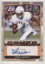 2021 Leaf Pro Set Power Base Auto John Lovett #BA-JL1 Auto qp4