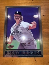 1998 Topps Chrome Super Jumbo Randy Johnson Randy Johnson VGEX 5.75 x 4.125 BXOS