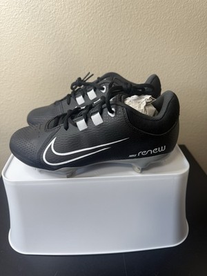 Nike W HyperDiamond 4 Pro Black And White- DK Smoky Grey Size 7.5