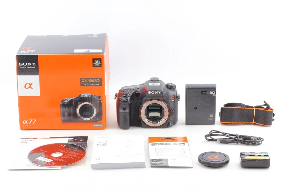 [MINT in Box] Sony Alpha α77 a77 Body SLT-A77V 24.3MP Digital Camera From JAPAN - Image 3 of 4