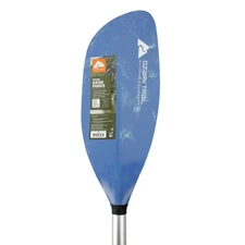 Ozark Trail Youth Aluminum Kayak Paddle, 78 inch, Blue and Teal
