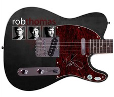 Rob Thomas Matchbox Twenty Autographed Triple Threat Custom Graphics Guitar ACOA