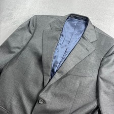Suitsupply Lazio Blazer Grey Wool Vitale Barberis Canonico Super 110s Slim 42R
