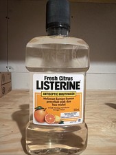 Listerine Ultraclean Fresh Citrus Antiseptic Mouthwash 500ML BRAND NEW SEALED