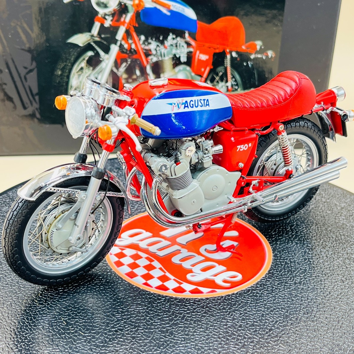 【未展示】ミニチャンプス 1/12 MVアグスタ 750 S（No.19） 1 12 MINICHAMPS - MV Agusta 750s for sale online | eBay Australia