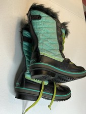 Sorel Kids Waterproof Boots Youth Girls sz 4 Tall Snow Insulated