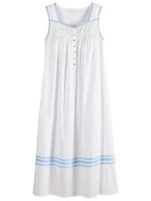 SALE OFF !!! Eileen West Summer Breeze Cotton Nightgown Regular Size NWT