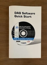 MEASUREMENT COMPUTING, DAQ SOFTWARE QUICK START MANUAL