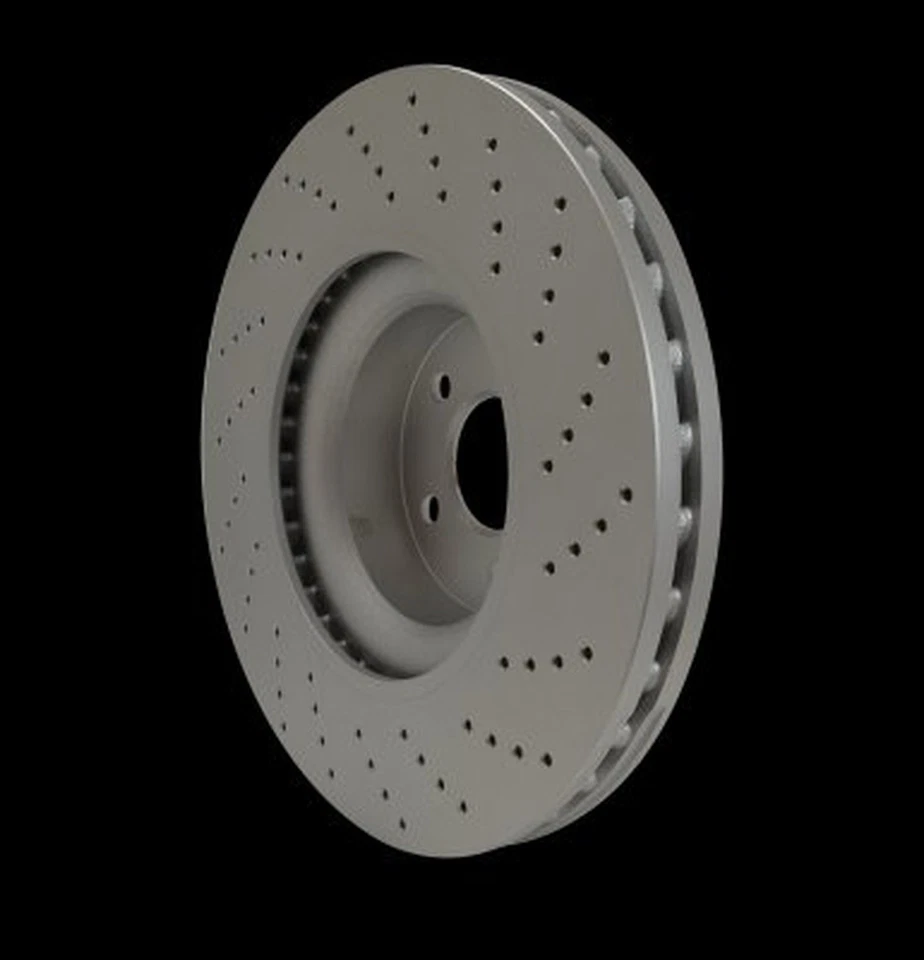 Rotor de freno de disco Hella Pagid 355122692 para 03-06 Mercedes-Benz CL55 AMG S55 AMG Foto 2 de 4