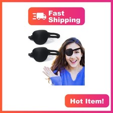 joaoxoko 3D Adjustable Medical Eye Patch Black