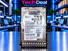 HPE 600GB 10K RPM SAS 12Gb/s 2.5" SFF Enterprise HDD EG0600JEMCV w/ Caddy