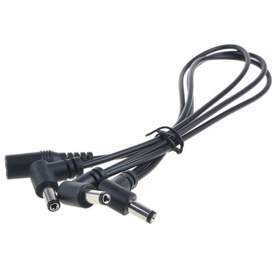 3 Way Daisy Chain Cable For Electric Guitar Effect Pedal Power Supply Cord Lead