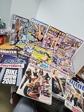 15 Easyrider Magazines 3 Inserts Sturgis Motorcycle Women