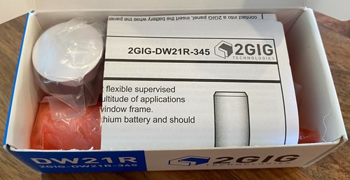 4 pcs. 2GIG Recessed Door Contact Sensor WORKS W/VIVINT 345 MHz (2GIG-DW21R-345) - Afbeelding 2 van 3
