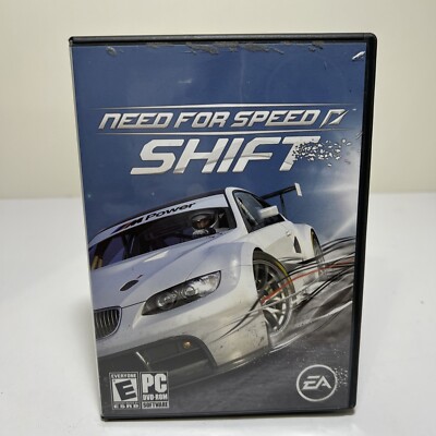Need for Speed: Shift (Microsoft Xbox 360, 2009) Case & Manual Only NO Game