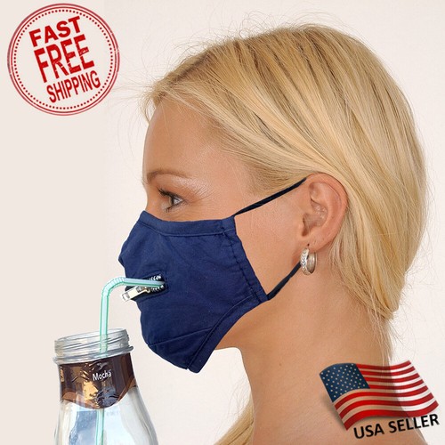 Breathable Reusable Triple Layers Cloth Mask with Zipper Large Size for Adult - Picture 48 of 86