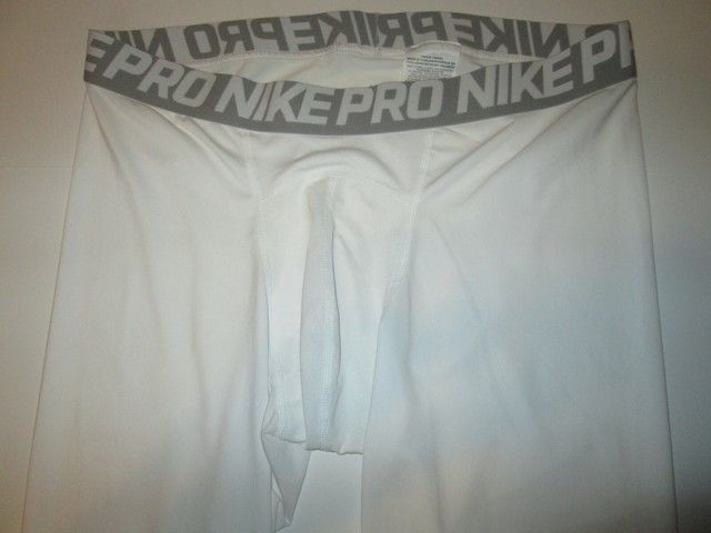 Nike Men's Size 3xl Pro Compression Training Tights 703098-100 White for sale online | eBay