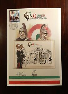 Stampa Con Cartolina Corazzieri Carabinieri 150 Anniversario N 2 Copia 19 Di 50 Ebay