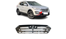 FOR HYUNDAI SANTA FE 12-17 NEW FRONT BUMPER GRILLE BLACK / CHROME 86350-2W010