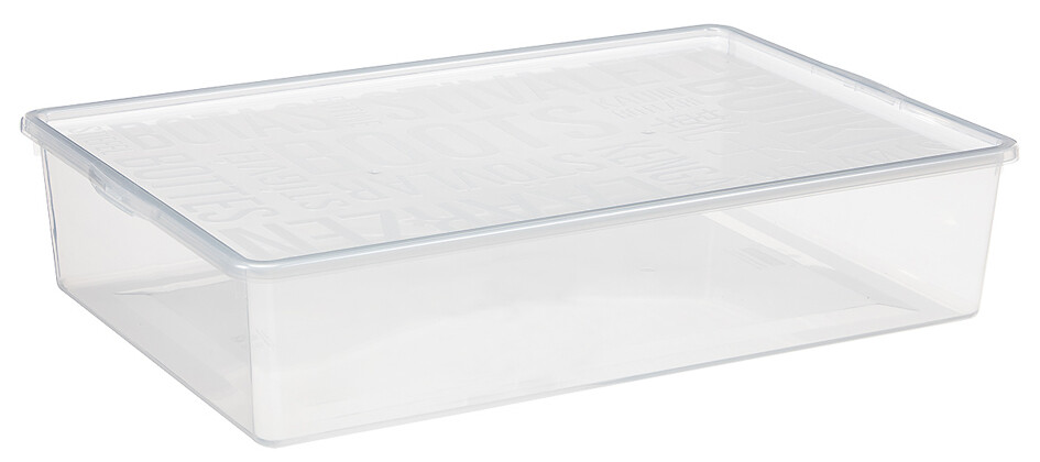 plast team Schuh-Box BASIC BOX Boots transparent