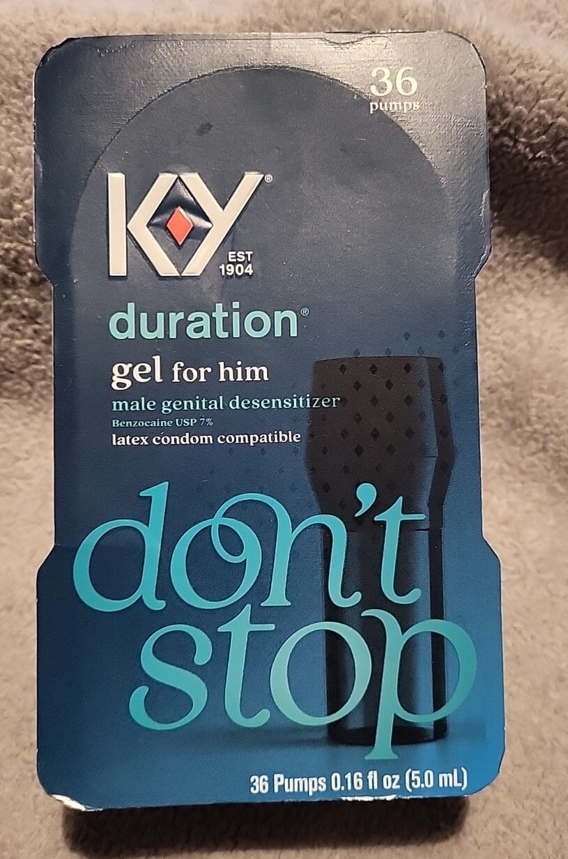 K•Y Duration Gel For Him (36 Pumps) exp 12/23 67981967500 eBay