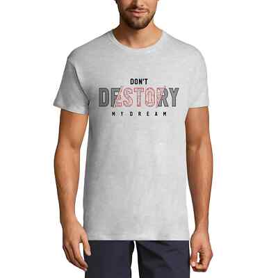 ULTRABASIC Herren T-Shirt Zerstöre nicht meinen Traum Don't Destroy My Dream