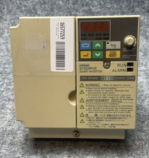 Omon 3G3MV-C2037 5hp 3Ph 17.5A 200/230V Panel Mount Drive Inverter Used