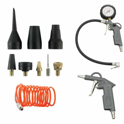 Kompressorzubehör Druckluft Set 11-teilig passend für Metabo MEGA 550-90 D