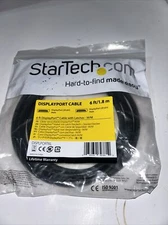 StarTech.com DISPLPORT6L 6ft Displayport Cable Black