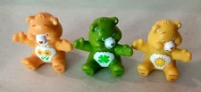 Vtg Mini Care Bears Vending Machine 3 Figure Set NOS 2000's New ST3