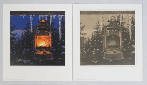 STEPHEN LYMAN Evening Star DLX FRM #5578+Firelight #5578+Cloth Signed DLX Book - Picture 4 of 10