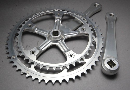 Shimano Dura Ace FC 7410 Crank / 172,5 mm / 53 42 T / 1993 / Titanium Bolt 7402 - Picture 8 of 16
