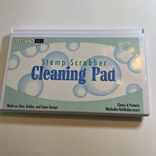 Hampton Art Stamp Scrubber Cleaning Pad Case 7.5"X4.5"
