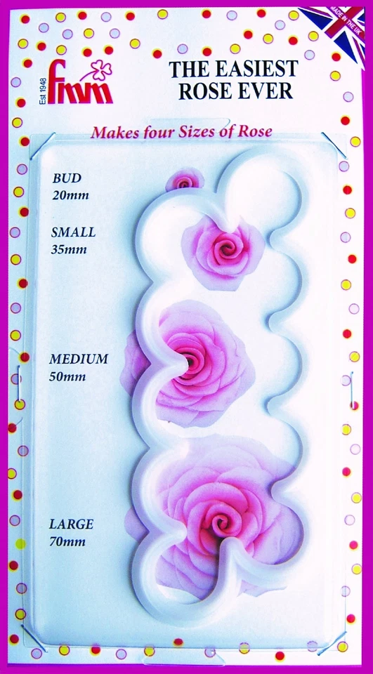FMM The Easiest Rose Ever Cutter Fondant Icing Cutting Tool For Cake Decoration - image 4 of 4
