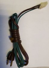 Vintage Turntable Phonograph AC Cord With Groundwire