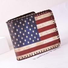 United States of America American Flag Mens Boys Wallet New Free Tracking