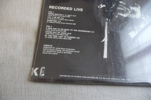 JAMES BROWN LP SEALED COPY. SUPER BAD. US PRESS KING - Imagen 5 de 6