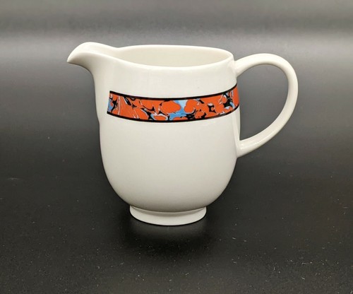Novella Firestorm Creamer Portmeirion White Blue Black Good Condition - Picture 3 of 6