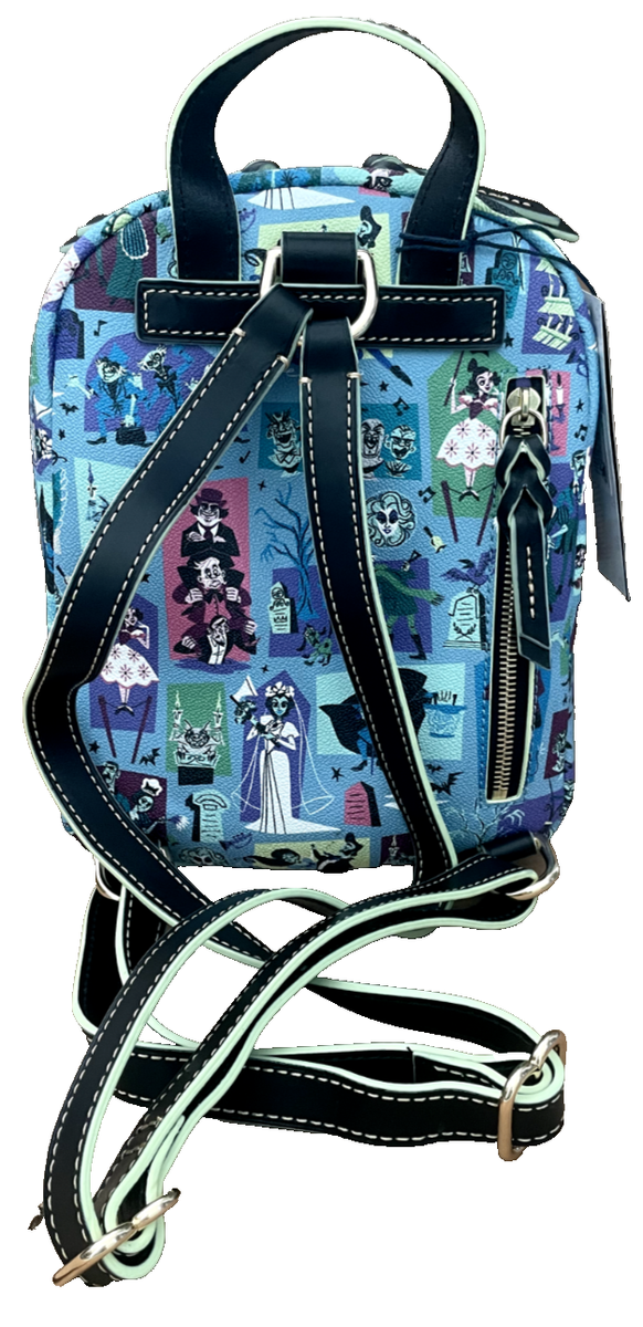 New Disney Parks 2020 Dooney & Bourke Blue Haunted Mansion Mini