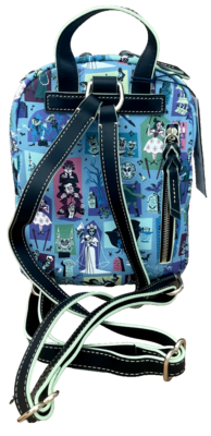 ディズニー Dooney&Bourke リュック New Disney Parks 2020 Dooney & Bourke Blue Haunted Mansion Mini