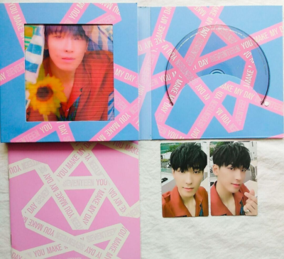 WONWOO ウォヌ 直筆サイン付きSEVENTEEN⭐You made my Seventeen Wonwoo autographed signed Postcard 17 CARAT Signing