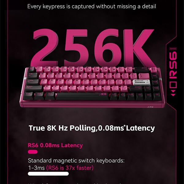ATK RS6 Ultra 65% Aluminum Hall Effect Gaming Keyboard – TTC RGB