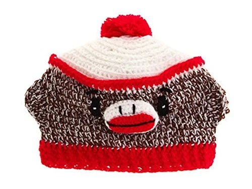 San Diego Hat Company - Infant Beanie - Sock Monkey - 6-12 Months