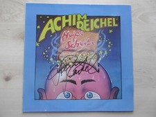 Achim Reichel Autogramm signed LP-Cover "Heiße Scheibe" Vinyl