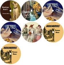 Thomas Mann 6 Audiobooks Death in Venice Buddenbrooks in 7 MP3 Audio CDs