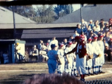 8mm Film Little League Baseball Game 1950s Home Movie Catch Vancouver Washington